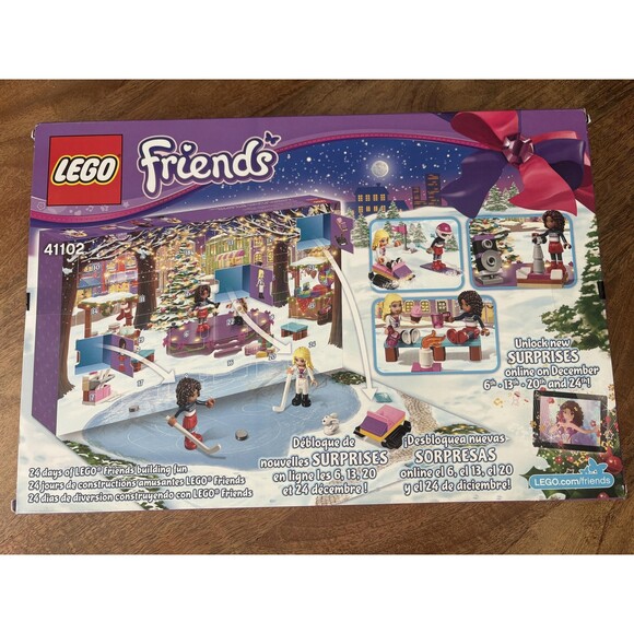  Friends Advent Calendar 41102 233 Pcs Christmas Building Toy Set 5-12 New main image 2